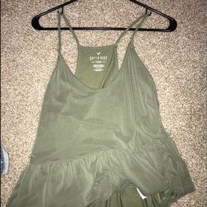 Olive green tank